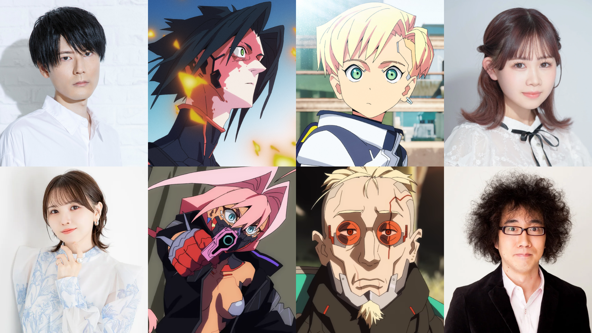 Elenco principal de vozes de Cyberpunk: Edgerunners 2