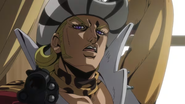 Cena do segundo estágio de Steel Ball Run