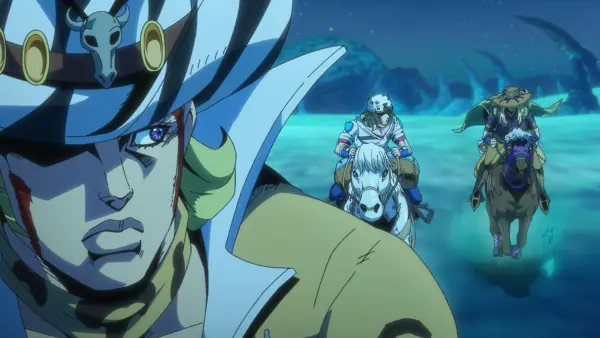 Cena do segundo estágio de Steel Ball Run