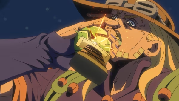 Cena do segundo estágio de Steel Ball Run