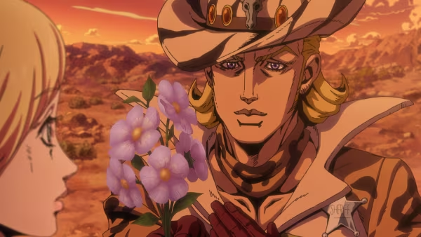 Cena do segundo estágio de Steel Ball Run