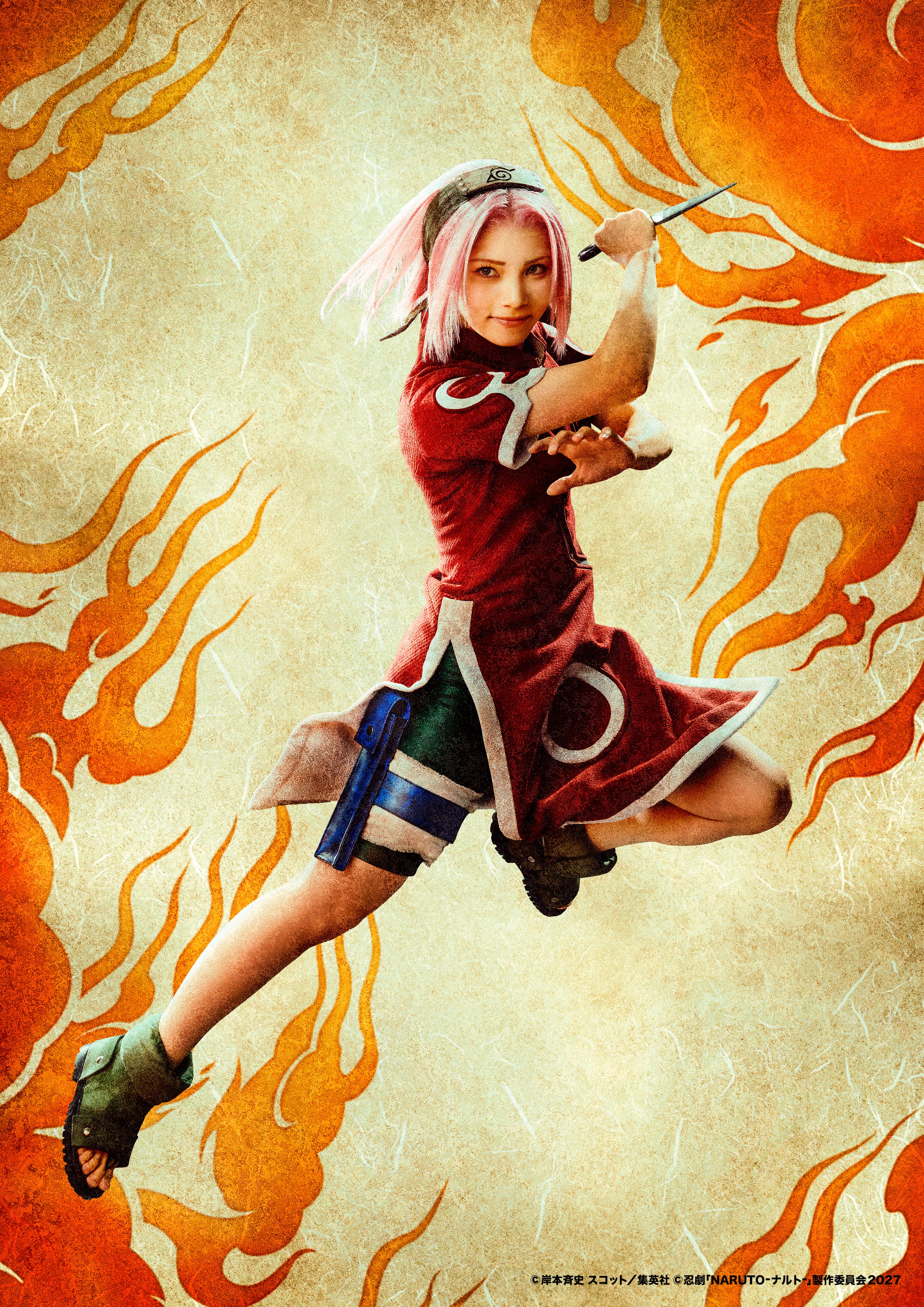 Sakura Haruno no espetáculo Ninja Show Naruto