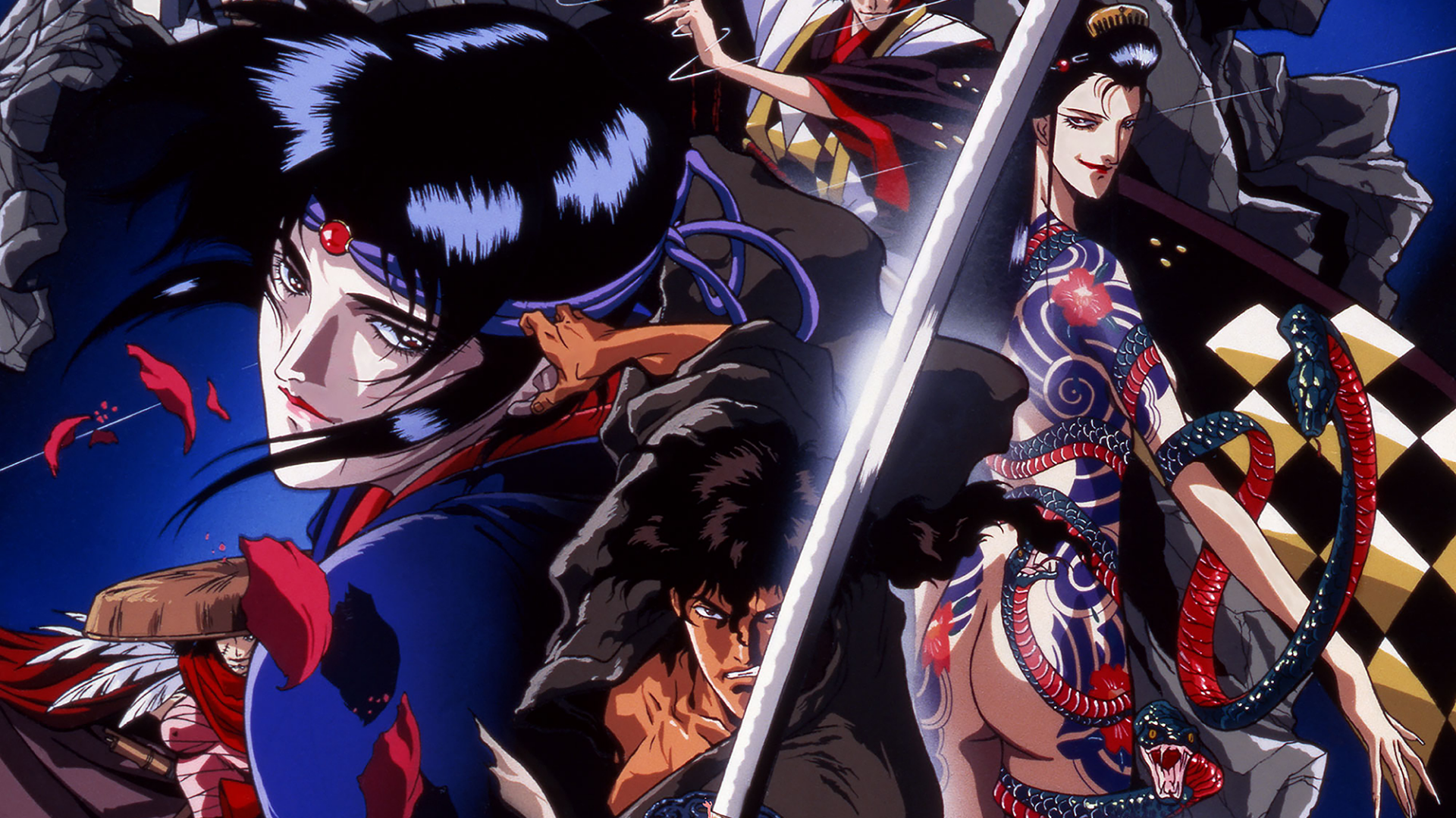 Visual de Ninja Scroll remasterizado em 4K